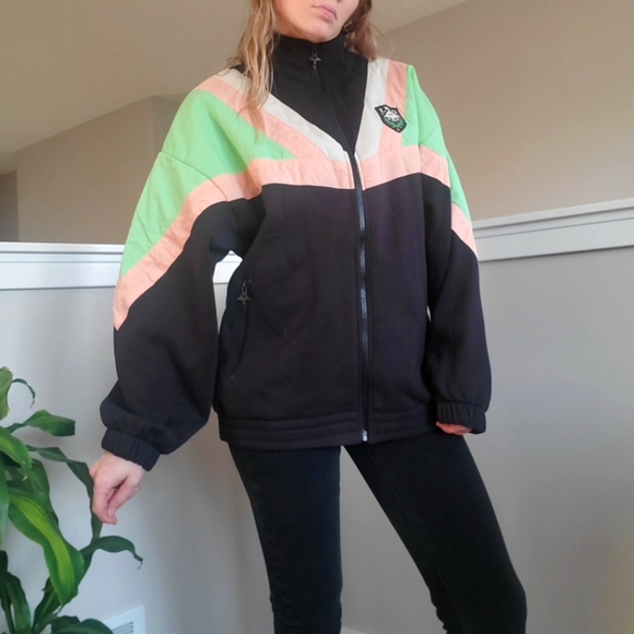 NWT LRG High Plains Track Jacket Zip Up Men's Medium - Picture 4 of 15